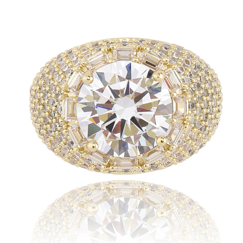 Iced "The-eye" Ring