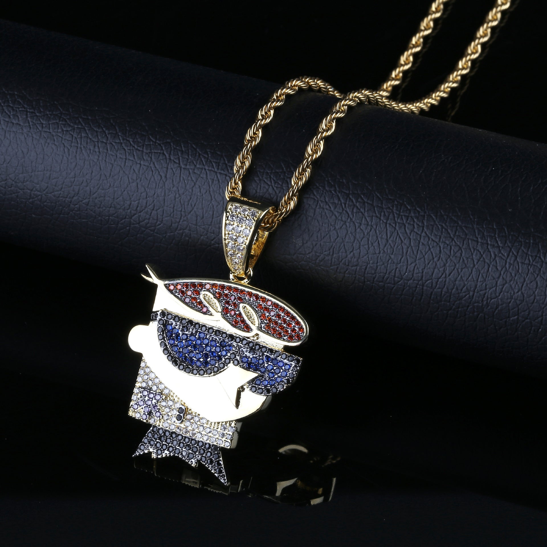 Iced "The-Dexty" Pendant