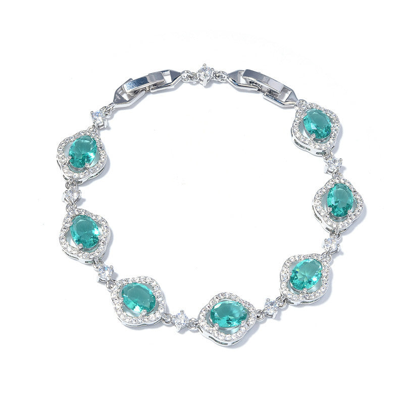 Iced "Her-eyes" Bracelet