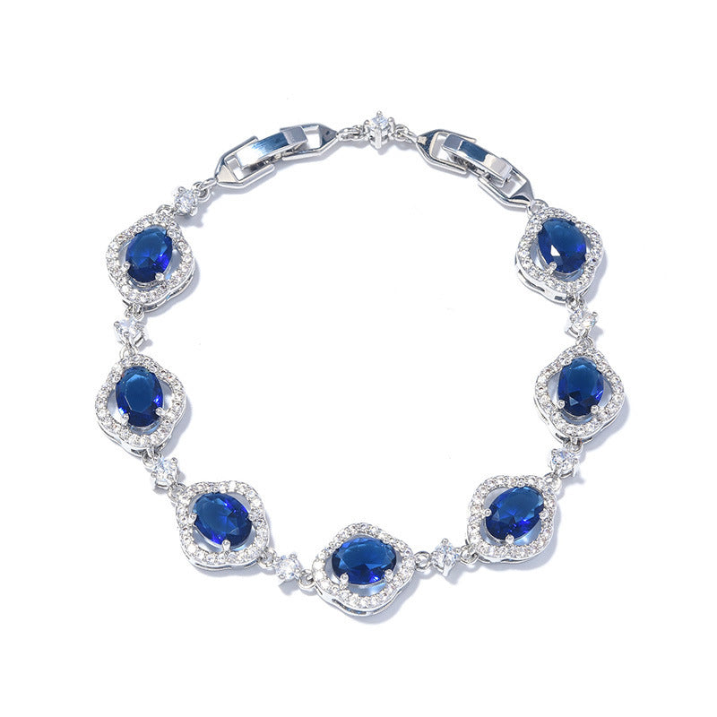 Iced "Her-eyes" Bracelet