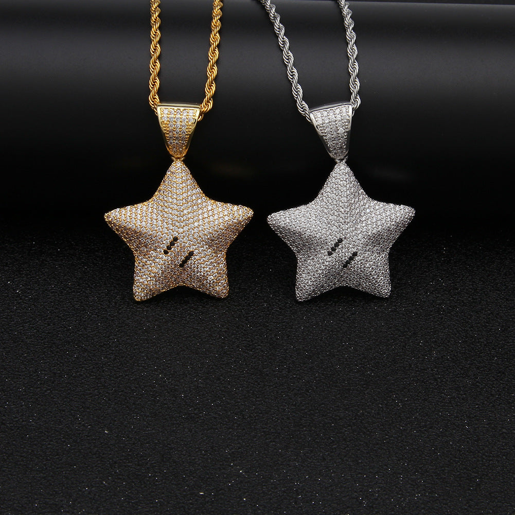 Iced "The-Star" Necklace