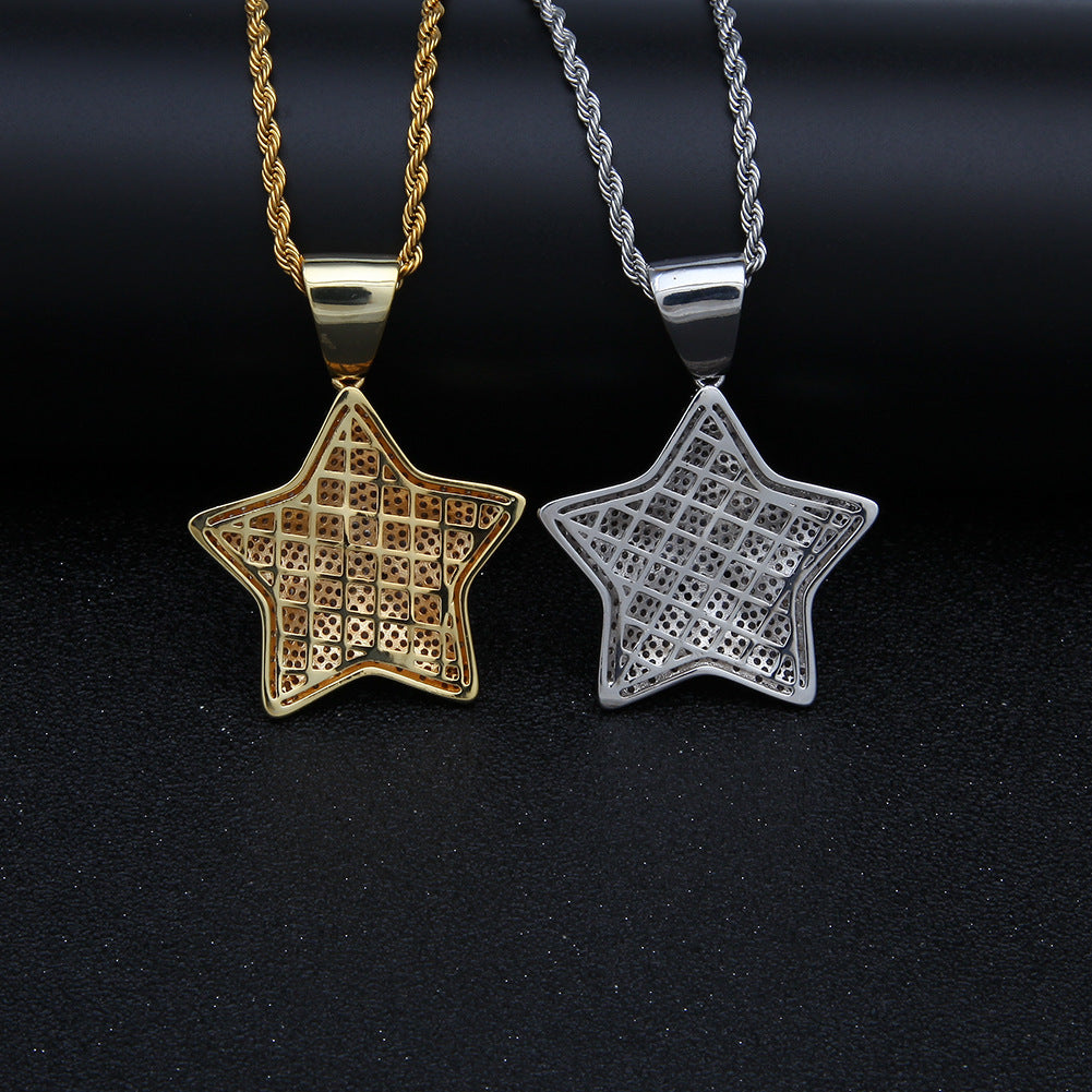 Iced "The-Star" Necklace