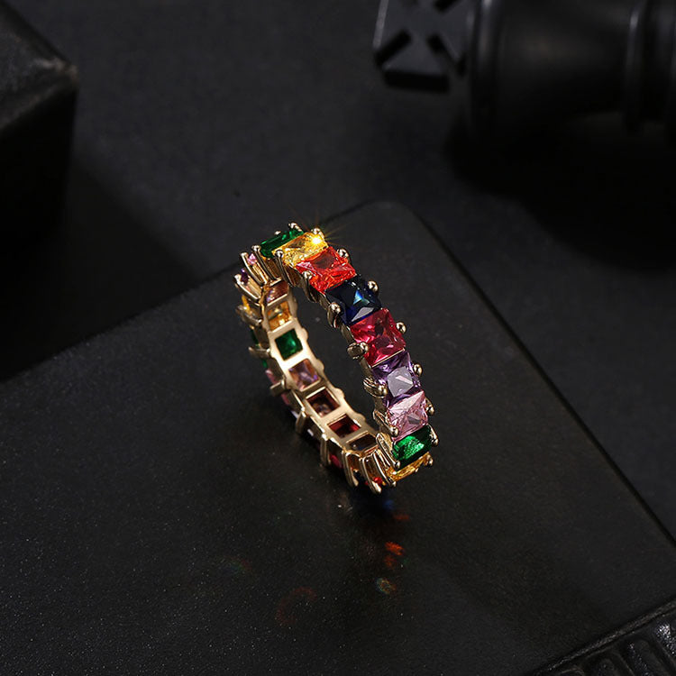 Iced "The-Bow" Ring