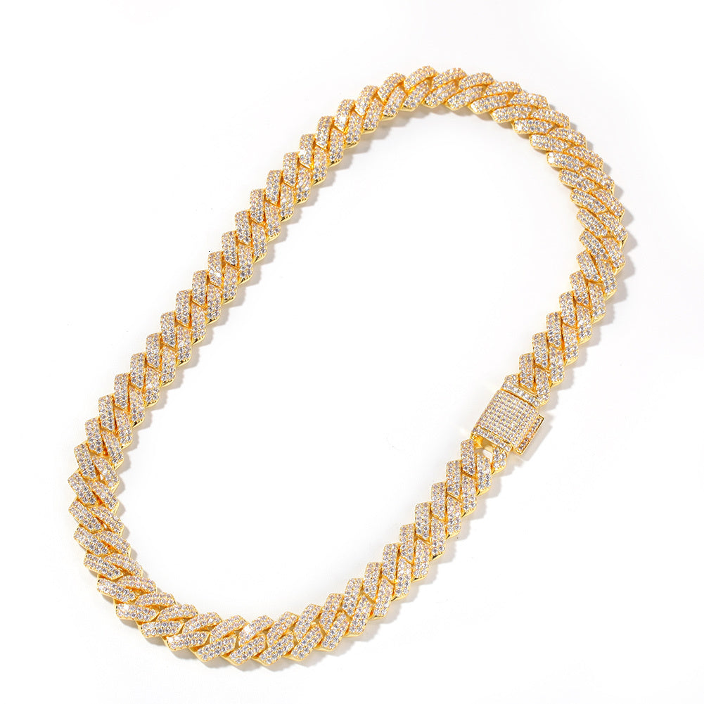 Iced "The-Bridge" Chain
