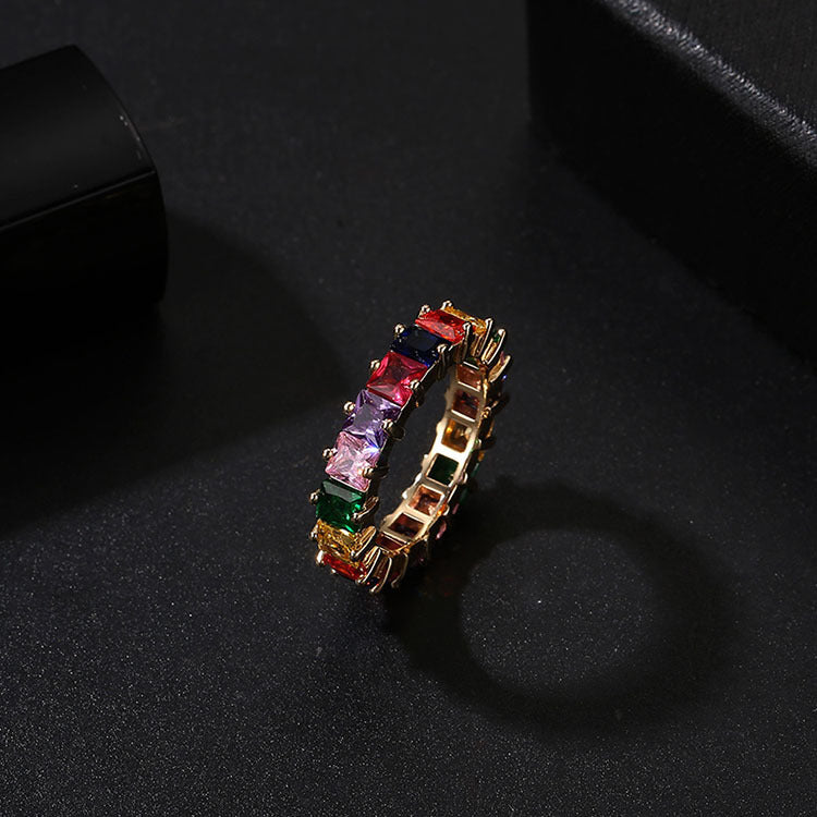 Iced "The-Bow" Ring