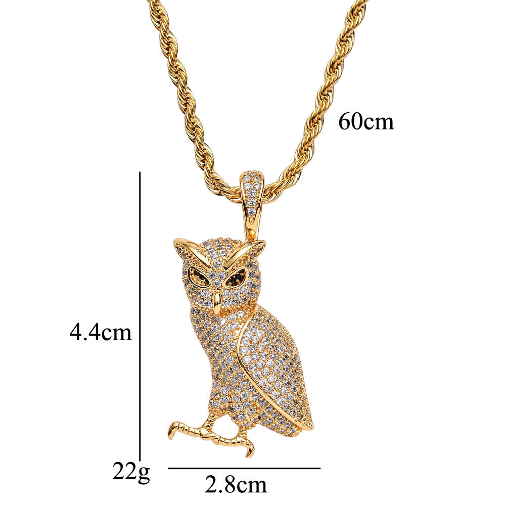 Iced "The-Owl" Necklace