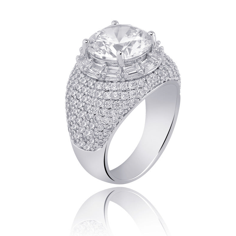 Iced "The-eye" Ring