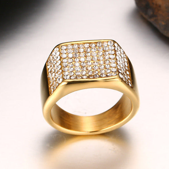 Iced "The-Tk" Ring