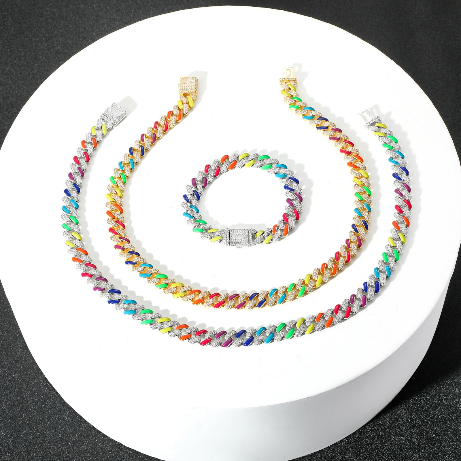 Iced "The-Color" Necklace
