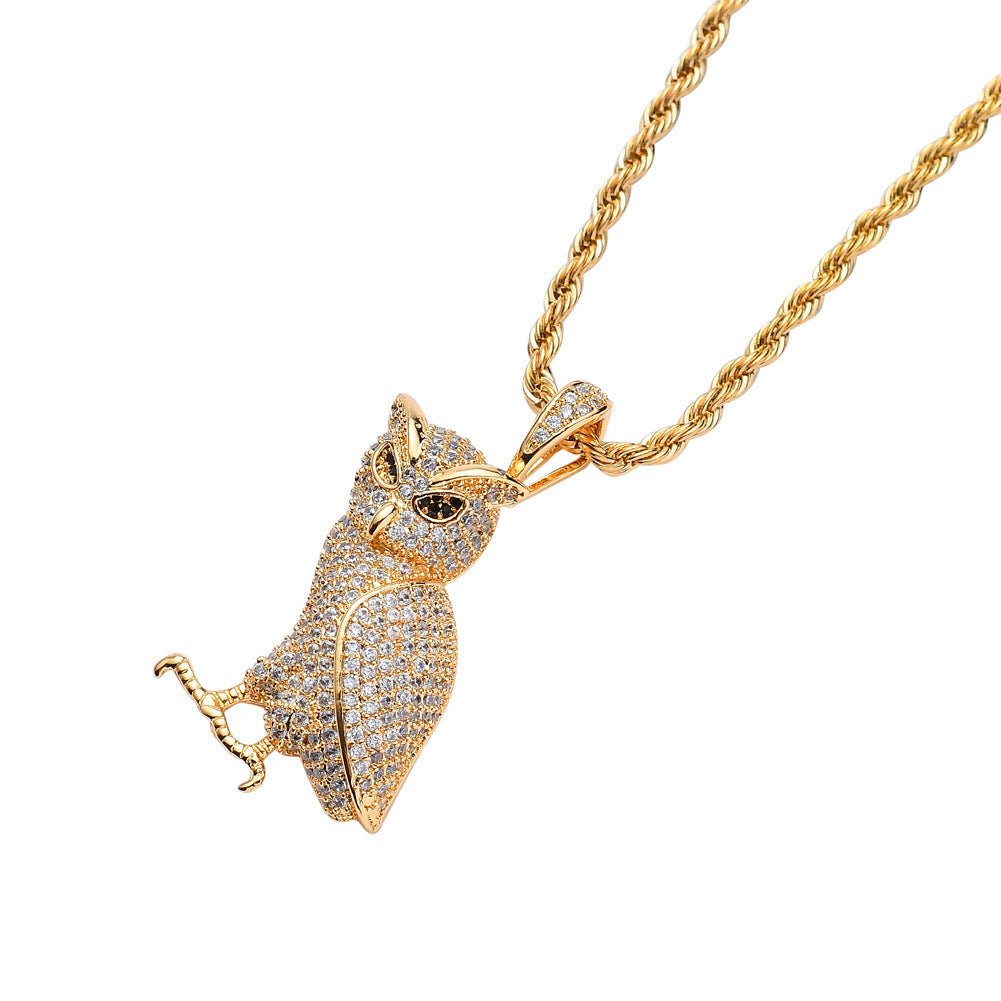 Iced "The-Owl" Necklace