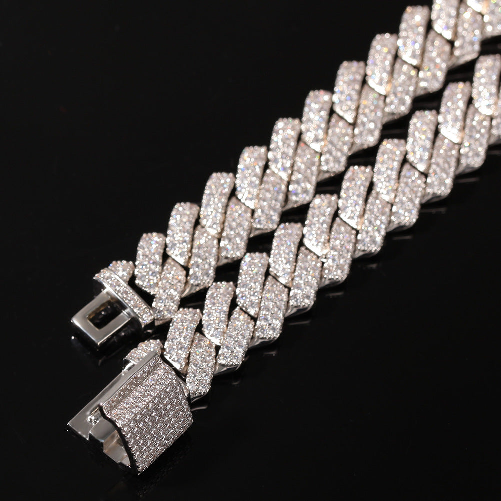 Iced "The-Bridge" Chain