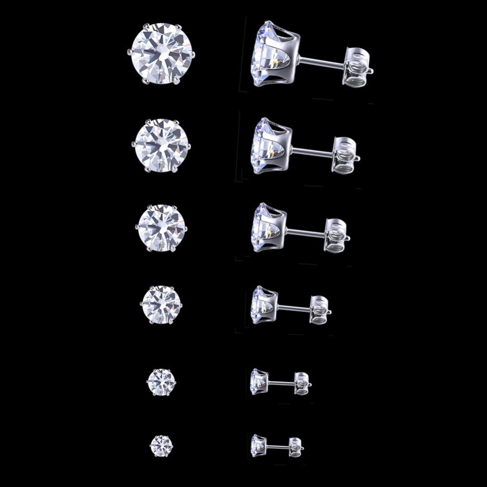 Iced "The-Classic" Earrings-Set