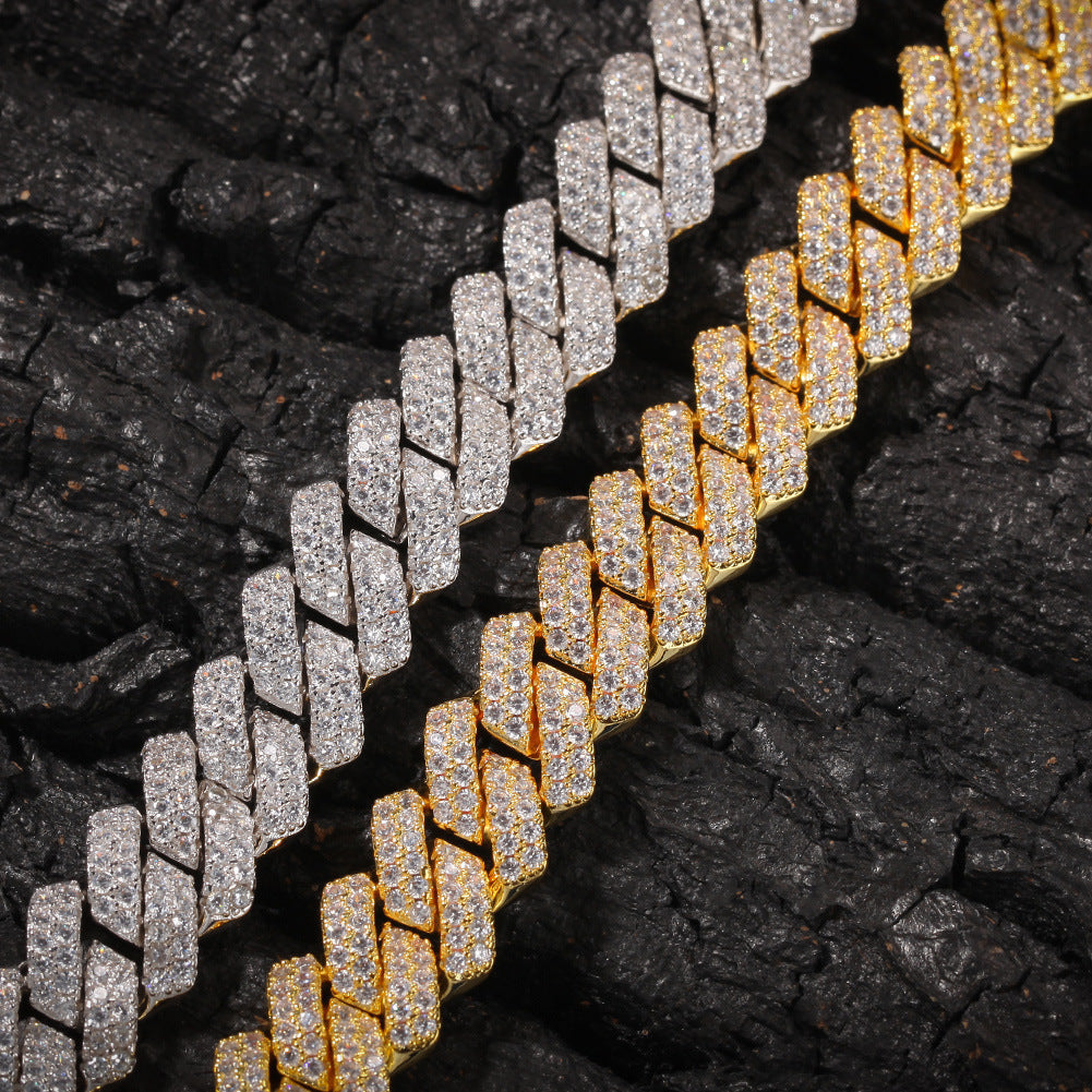 Iced "The-Bridge" Chain