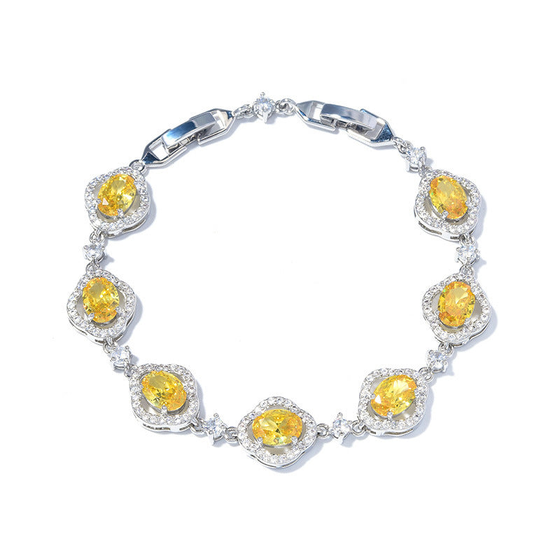 Iced "Her-eyes" Bracelet