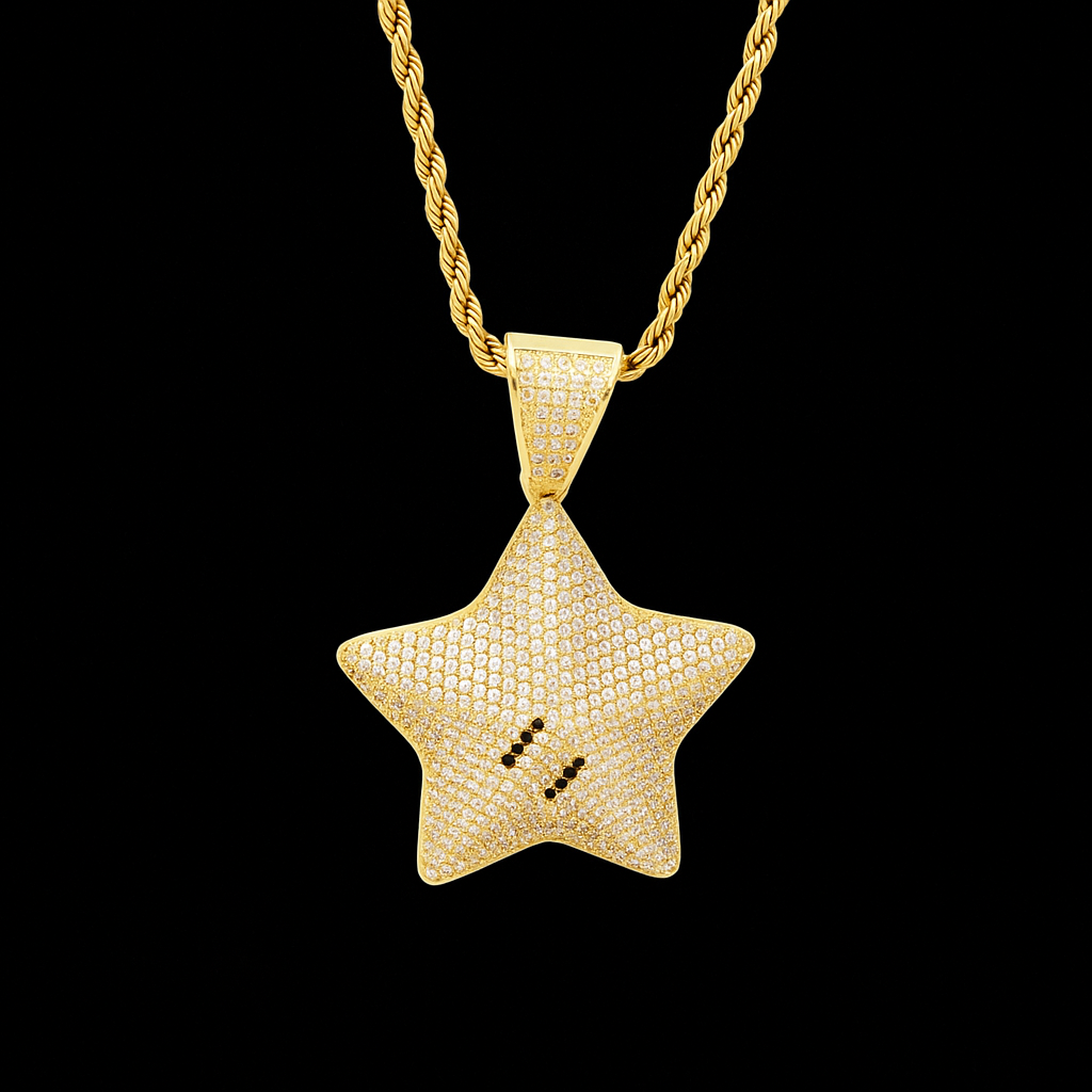 Iced "The-Star" Necklace
