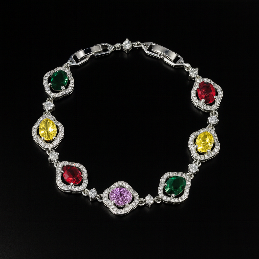 Iced "Her-eyes" Bracelet