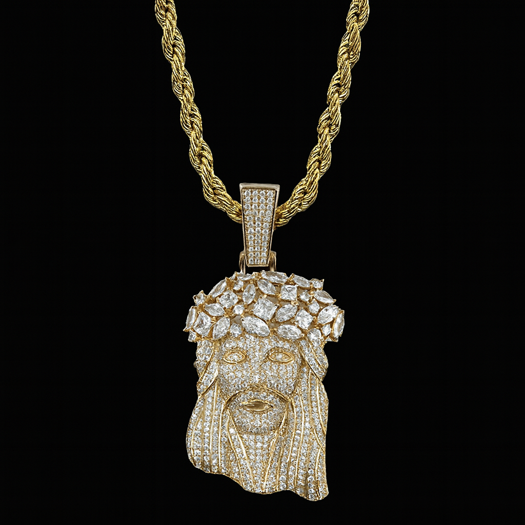 Iced "The-Jesus" pendant