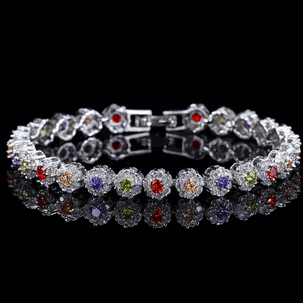 Iced "The-Flower" Bracelet