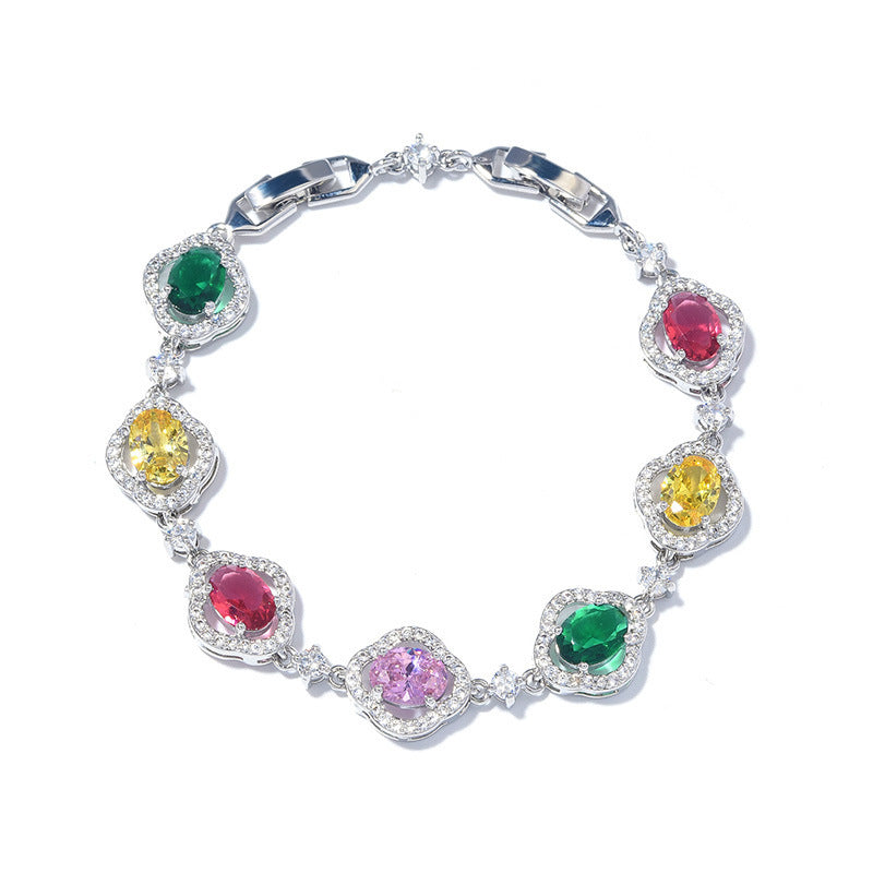 Iced "Her-eyes" Bracelet