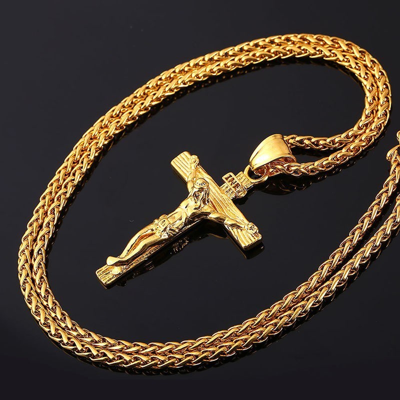 "The-Flower-Cross" Necklace