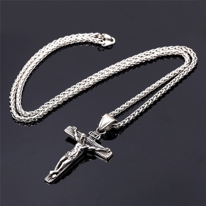 "The-Flower-Cross" Necklace