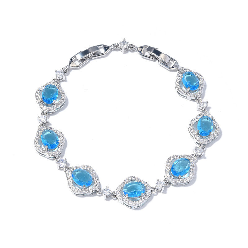 Iced "Her-eyes" Bracelet