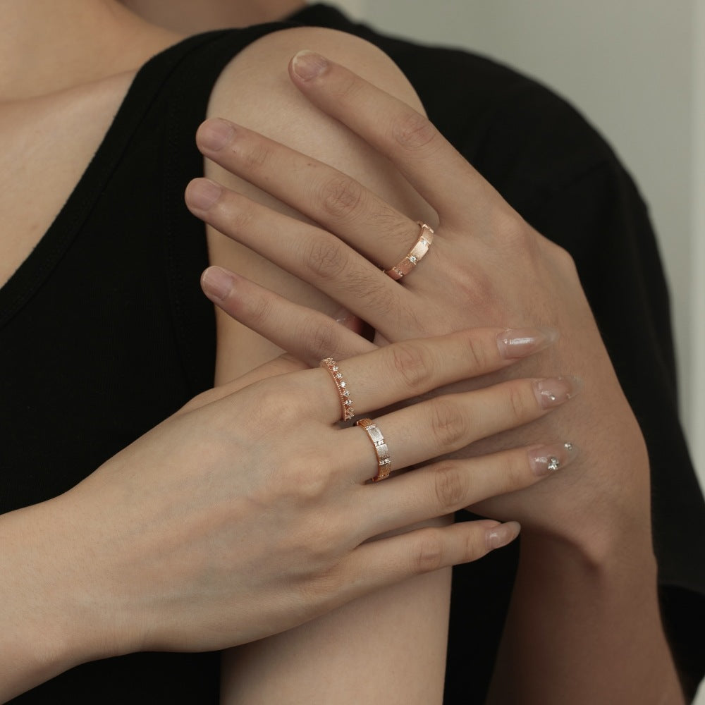 Iced "The-Perce" Ring