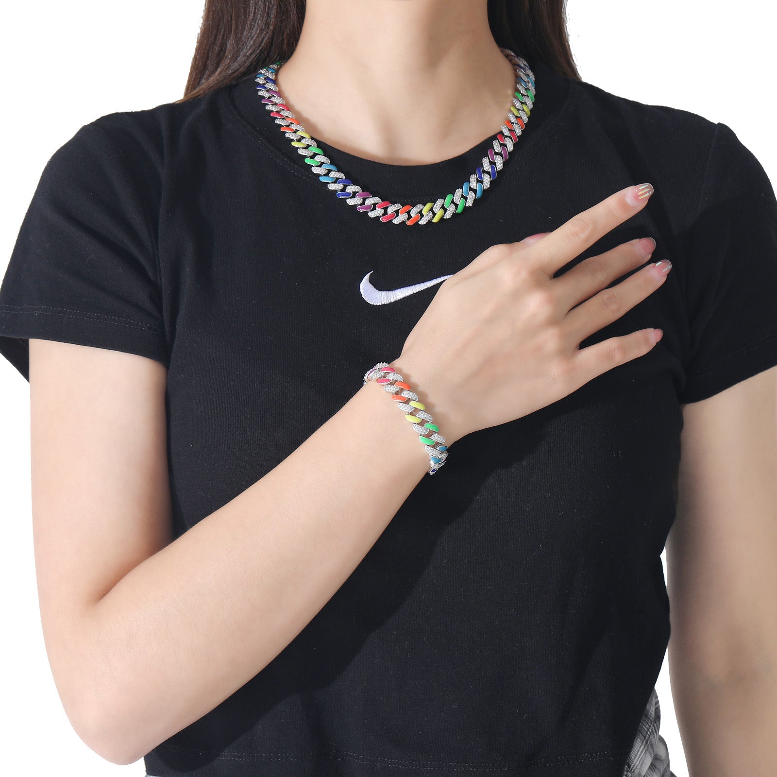 Iced "The-Color" Necklace