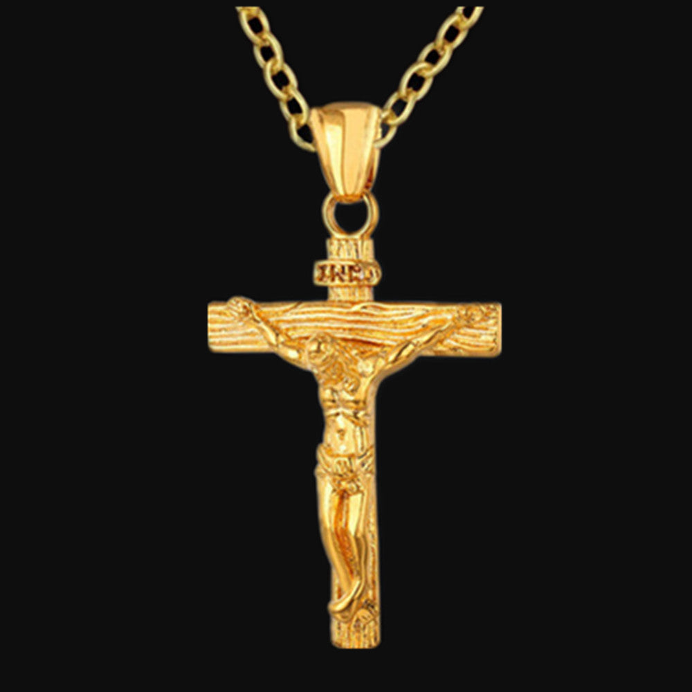 "The-Flower-Cross" Necklace