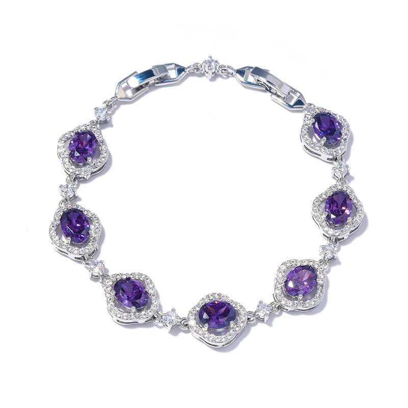 Iced "Her-eyes" Bracelet