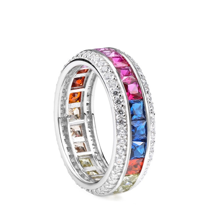 Iced "The-Gradial" Ring