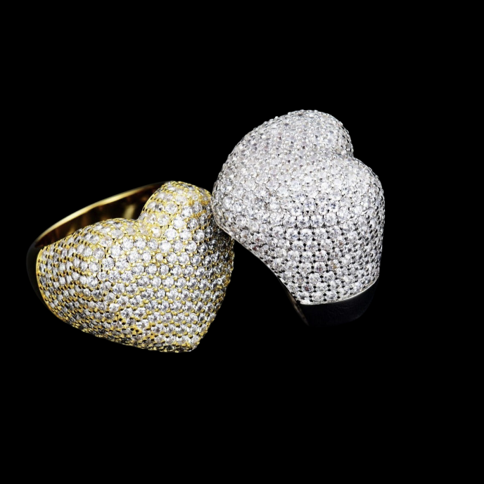 Iced "The-Beajy's" Ring