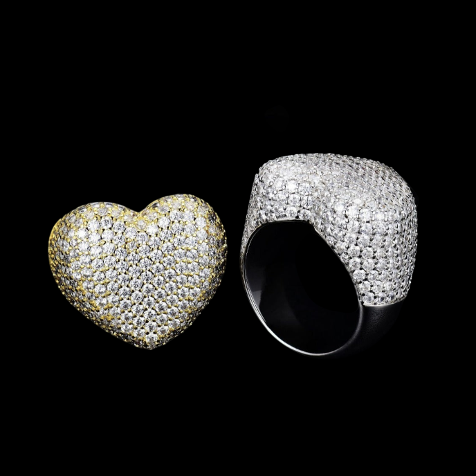 Iced "The-Beajy's" Ring
