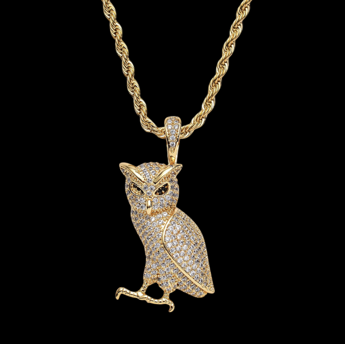 Iced "The-Owl" Necklace