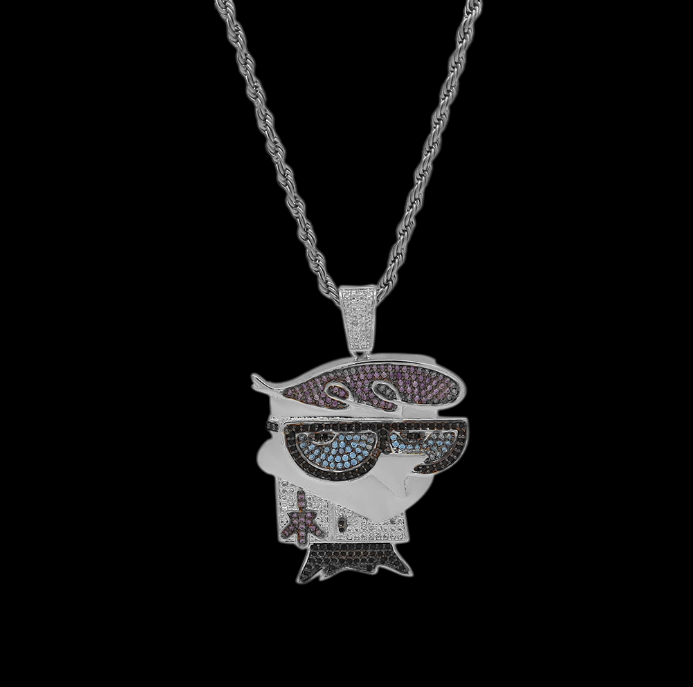 Iced "The-Dexty" Pendant