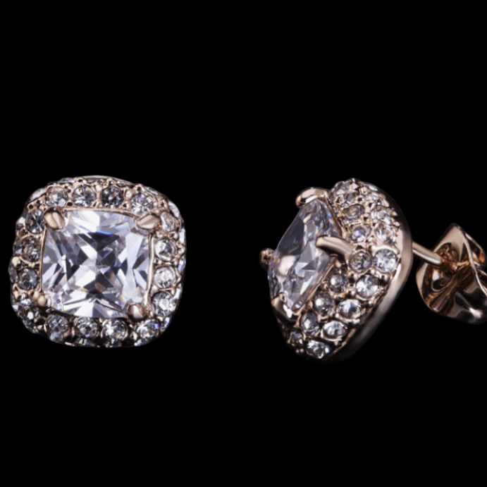 Iced "The-Stud" Earrings