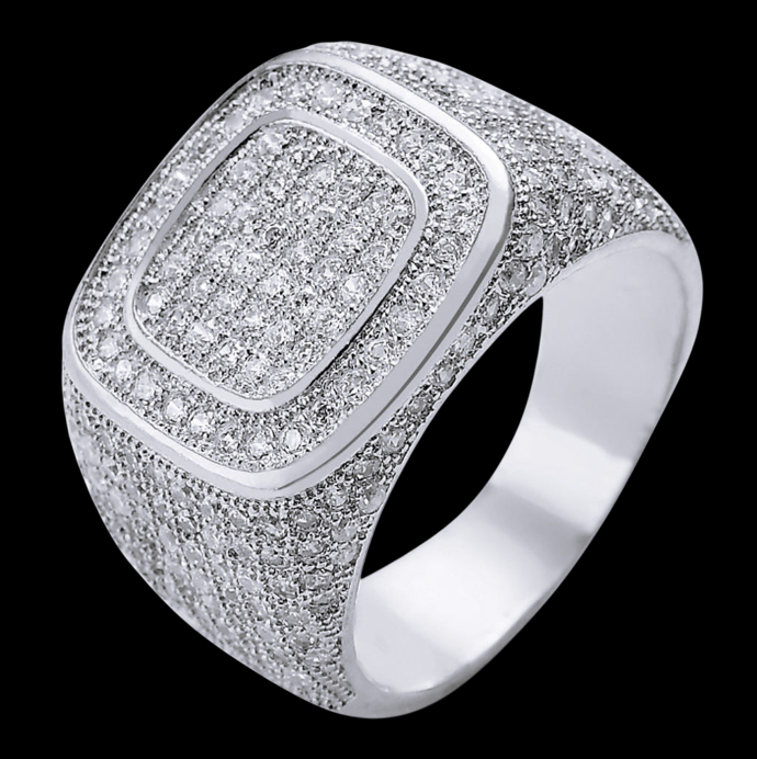 Iced "The-Rive" Ring